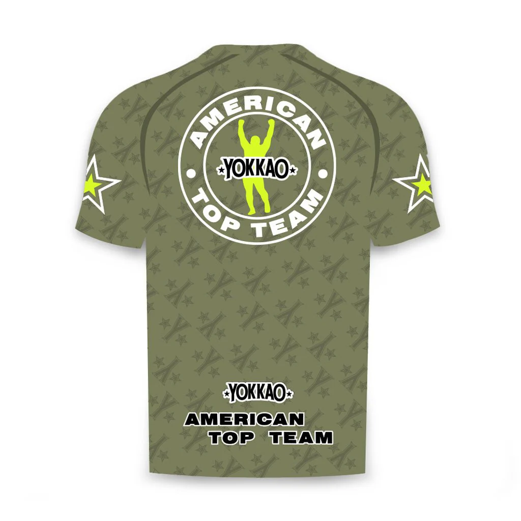 YOKKAO | ATT American Top Team Monogram Compression Rashguard Short Sleeve Shirt - Image 4