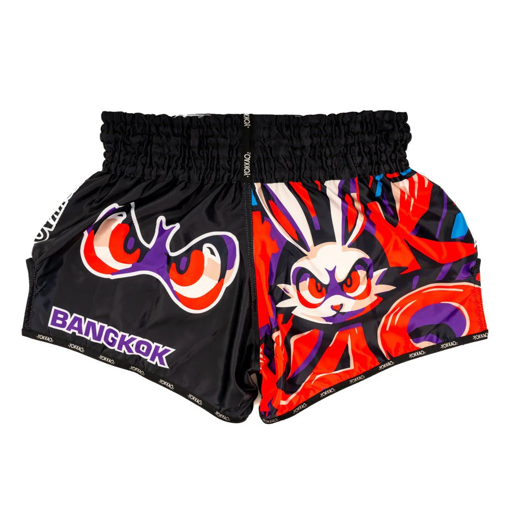Angry Rabbit Muay Thai Shorts - Image 2