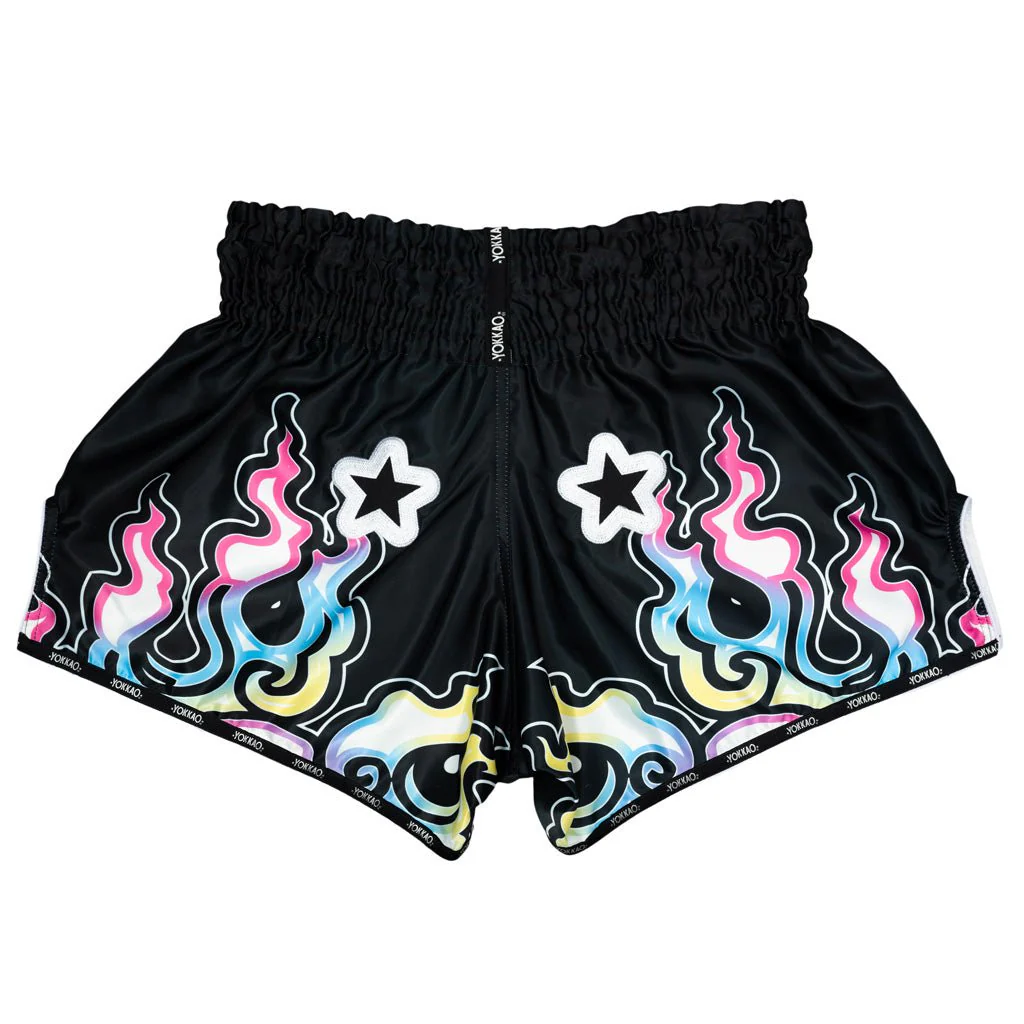 Flames Muay Thai Shorts - Image 4
