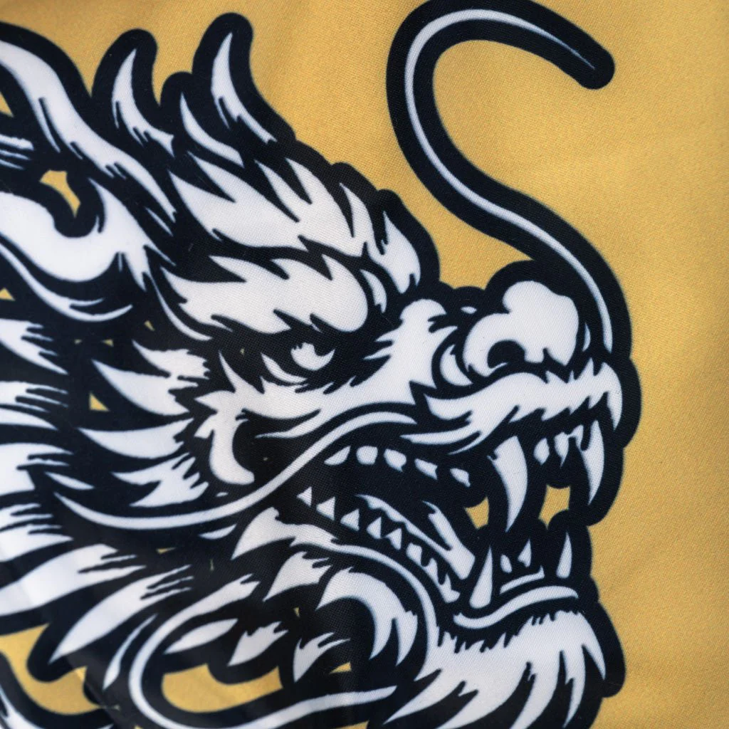 Golden Dragon Traditional Muay Thai Shorts - Image 4