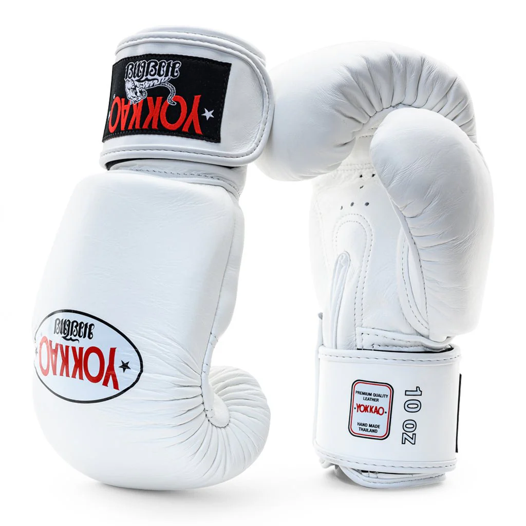 Matrix White Boxing Gloves - Image 2