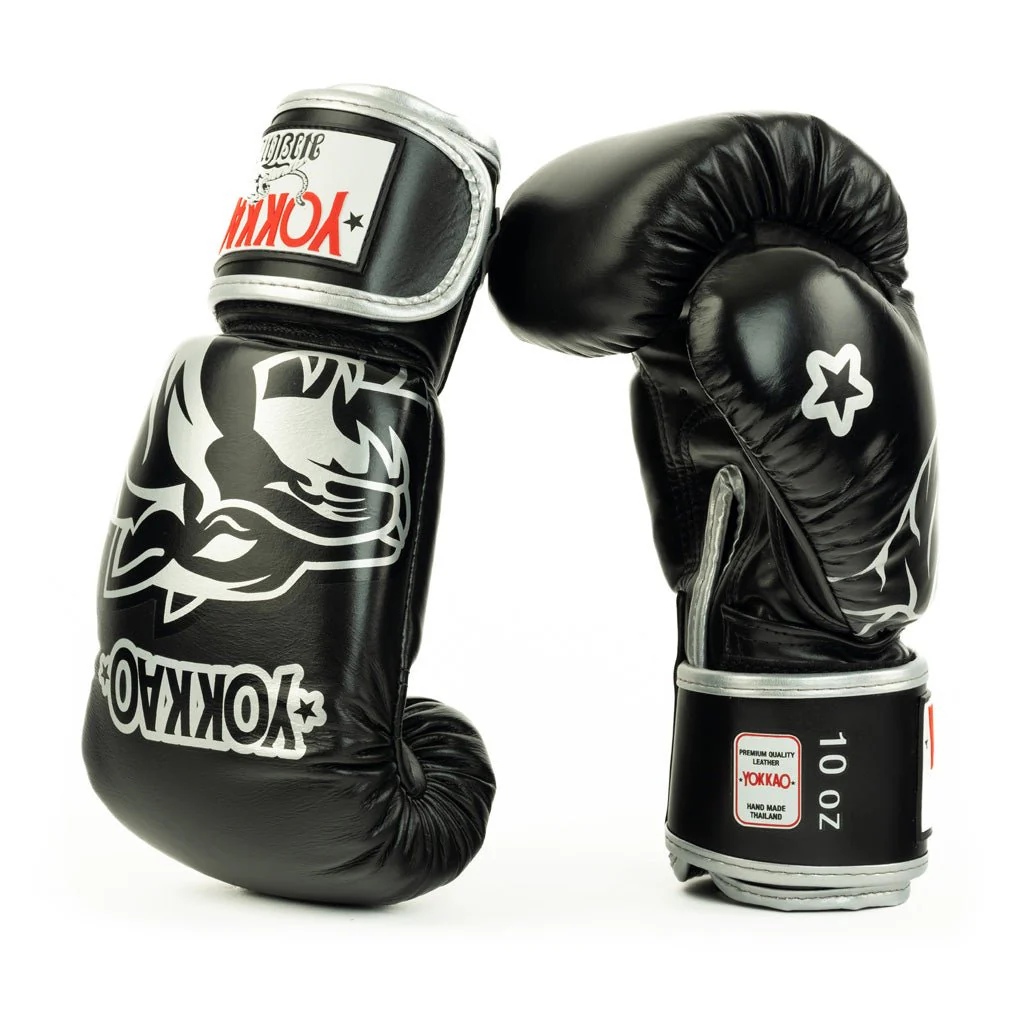Original Boxing Gloves Silver - Image 2