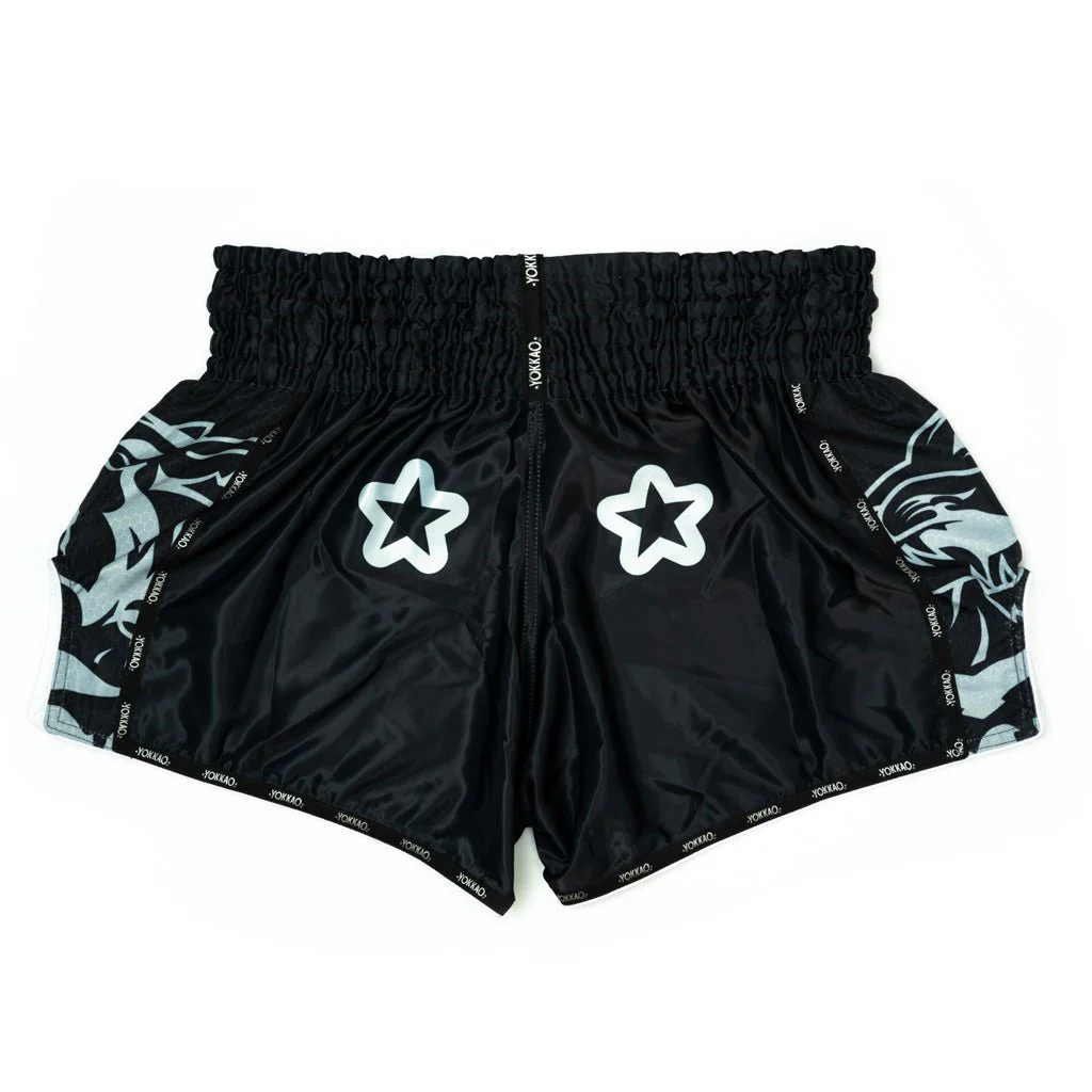 Original Muay Thai Shorts Silver - Image 2