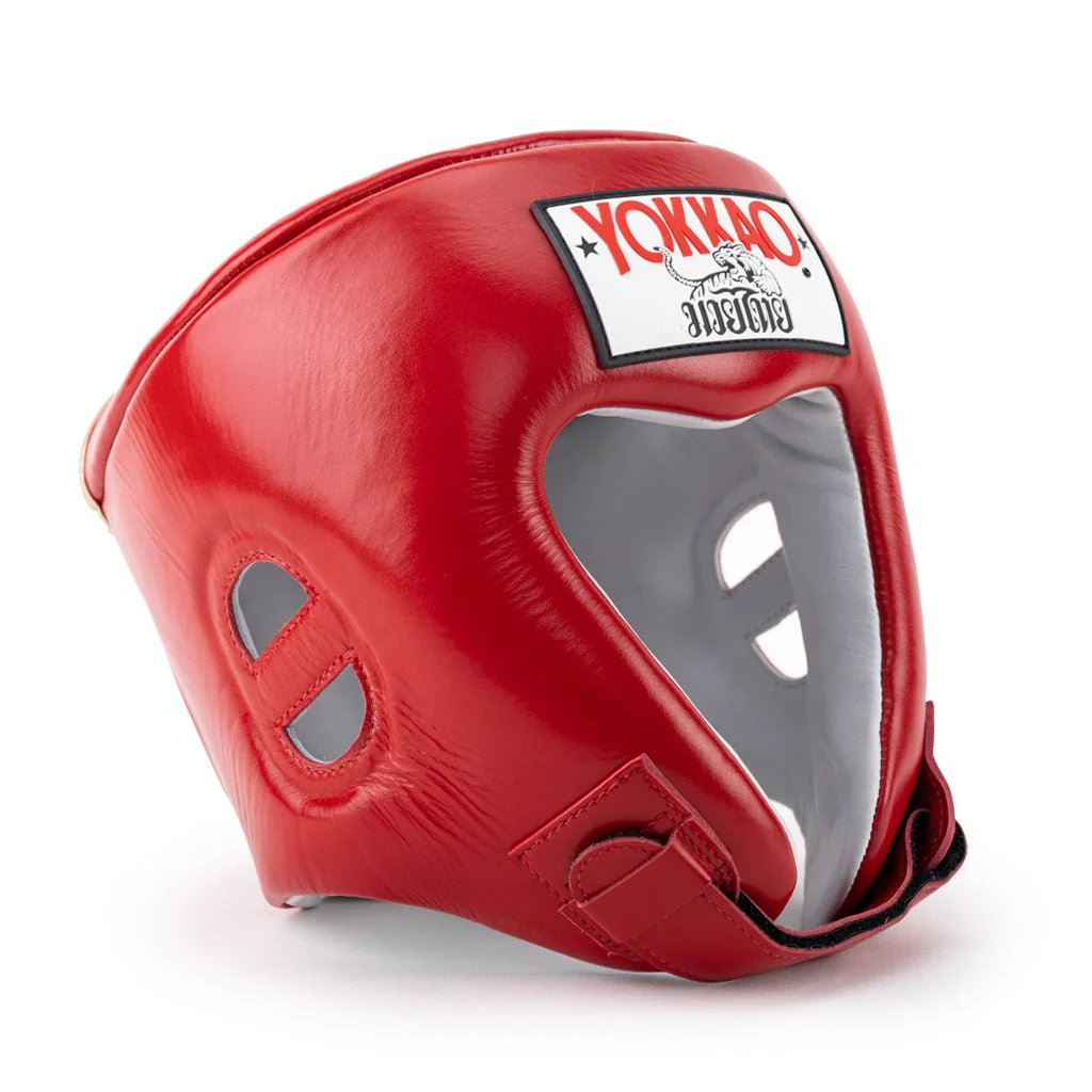Red Competition Head Guard - Image 4