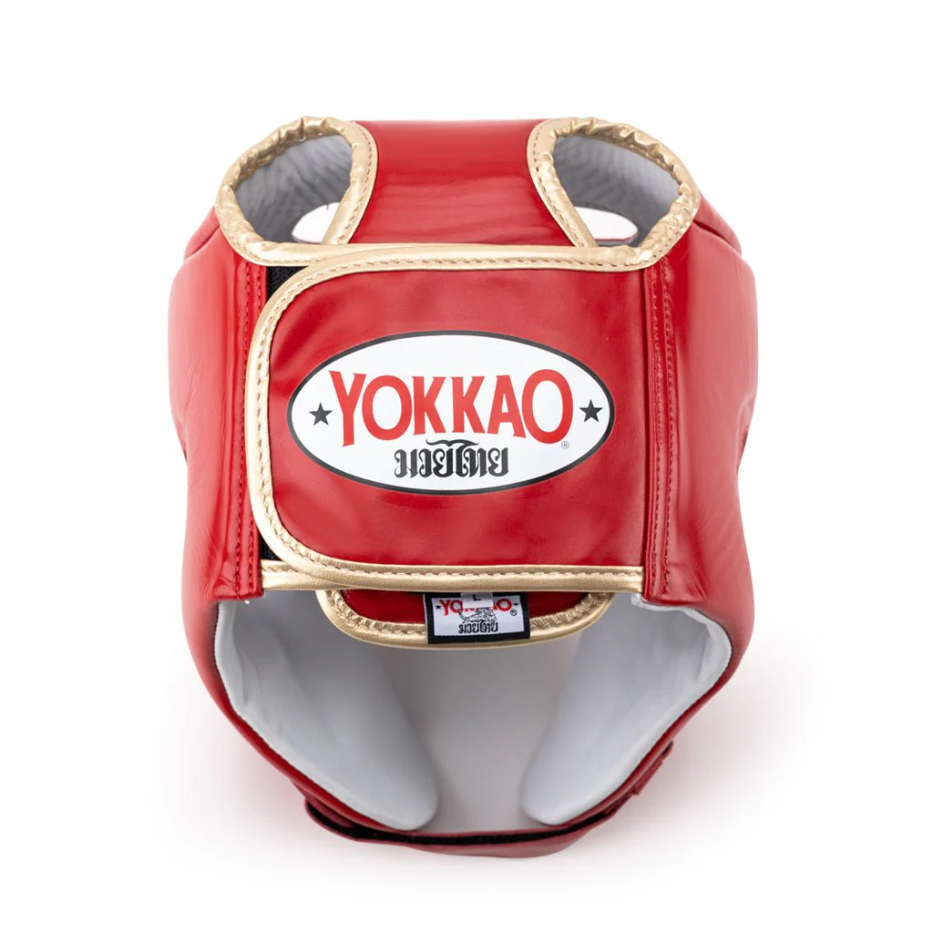 Red Competition Head Guard - Image 5