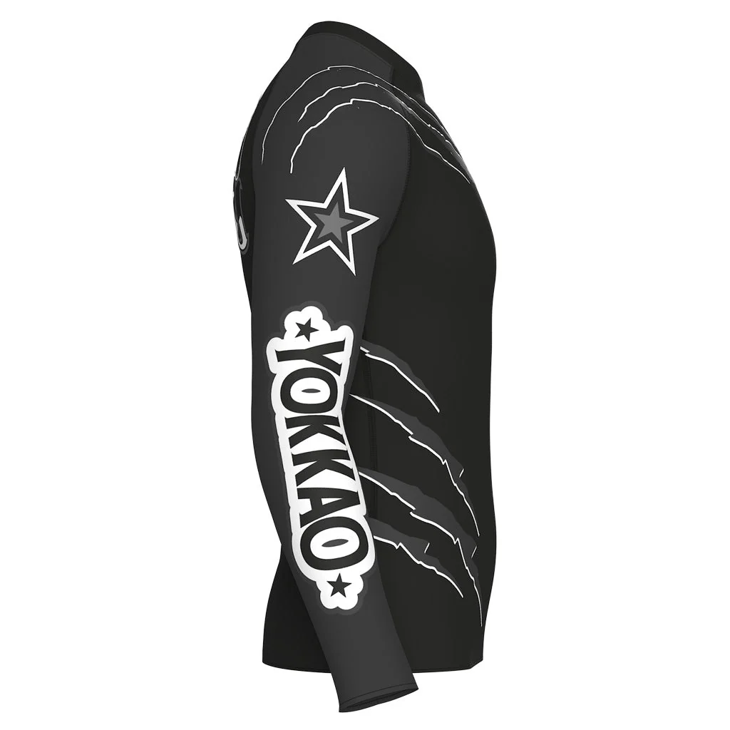 Scratch Compression Rashguard Long Sleeve Shirts - Image 5