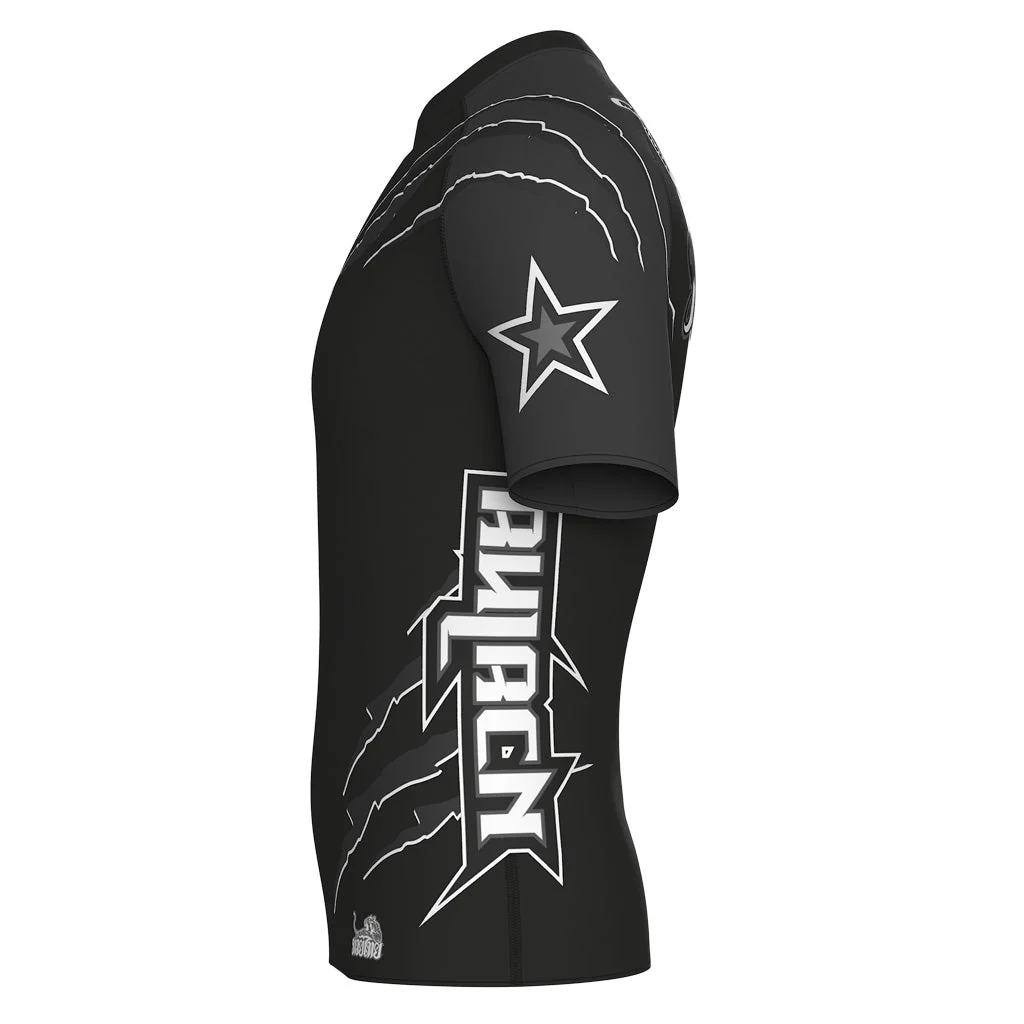 Scratch Compression Rashguard Short Sleeve Shirts - Image 9