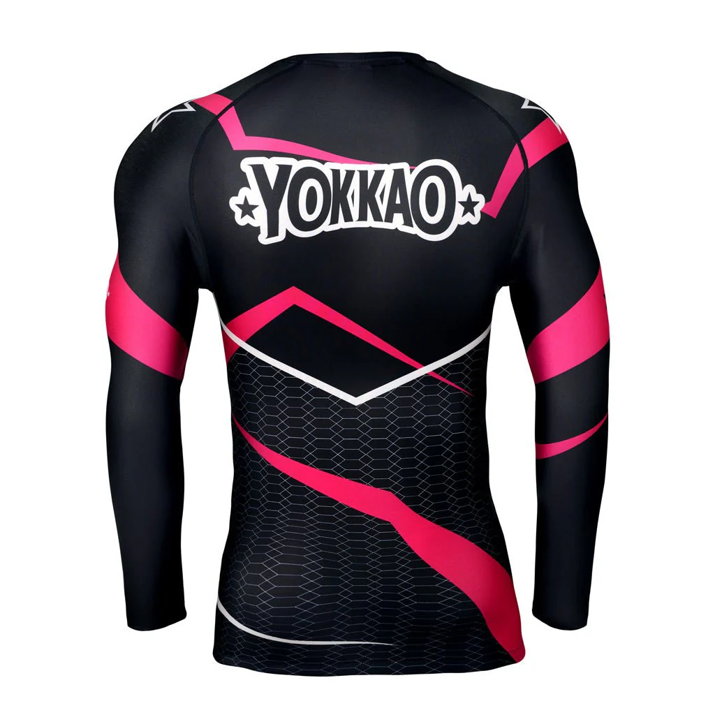 Supercross Compression Rashguard Long Sleeve Shirts - Image 2