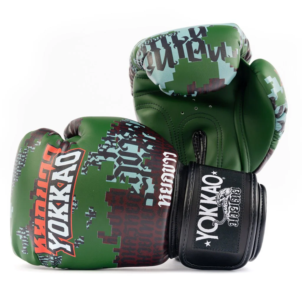 Thai Camo Boxing Gloves - Image 12
