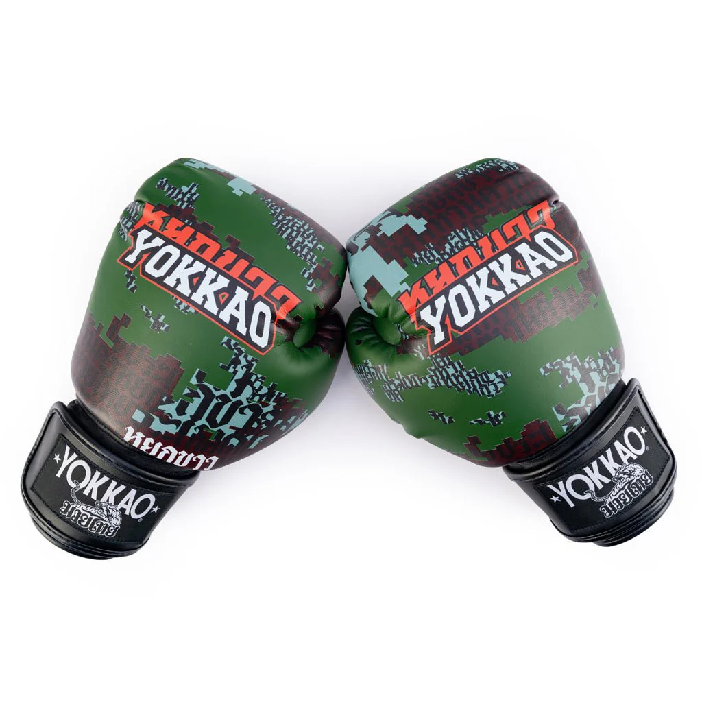 Thai Camo Boxing Gloves - Image 19